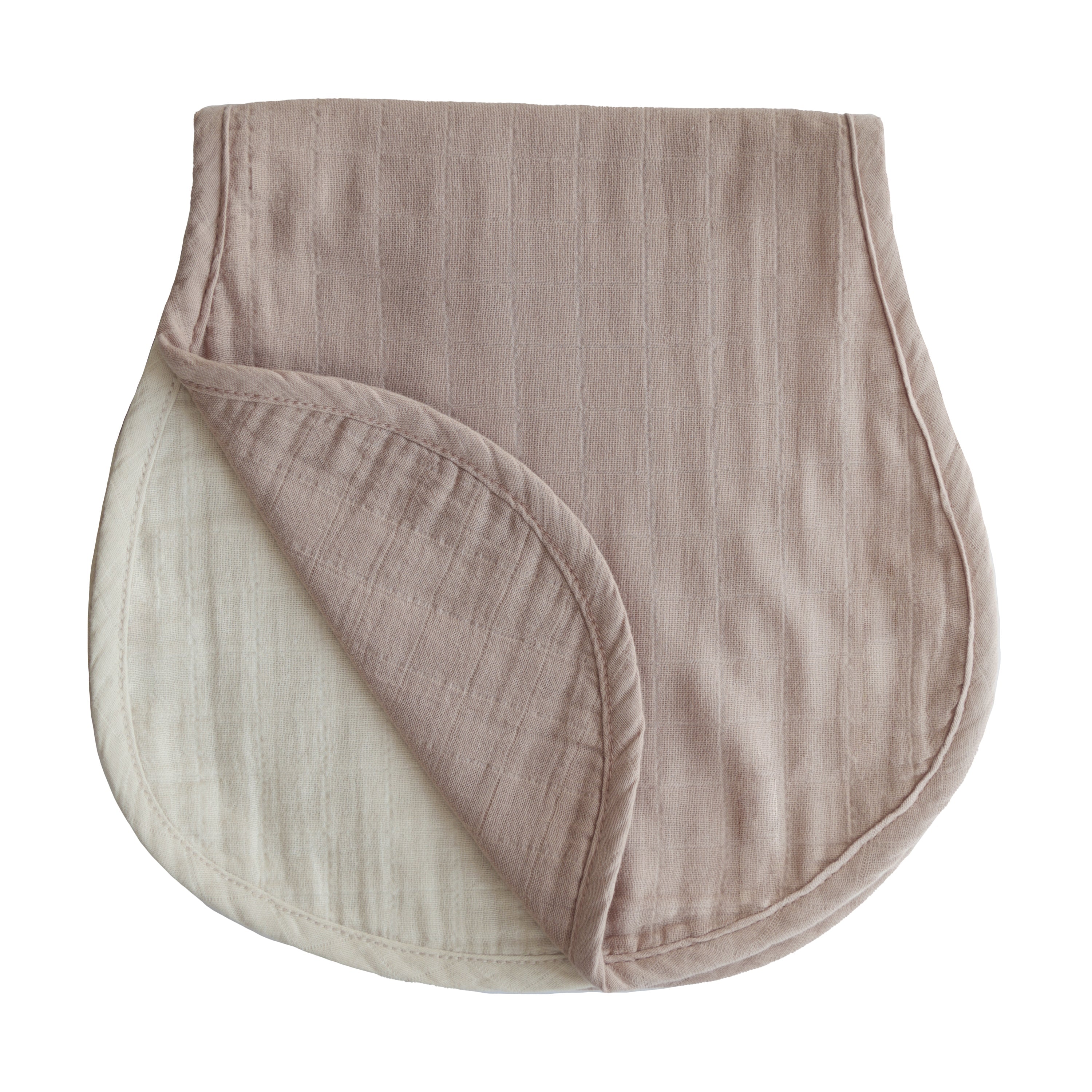 Image of Organic Cotton Muslin Burp Cloth 2-Pack